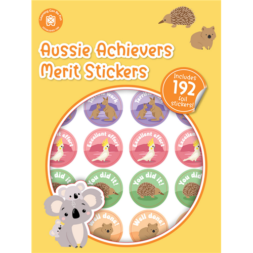 Aussie Achievers Merit Sticker Book